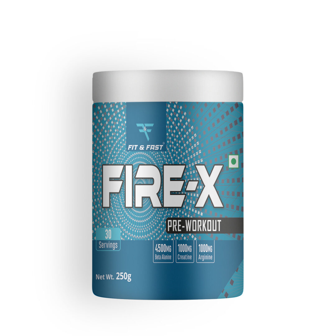 Fit & Fast Fire-X Pre workout 250g